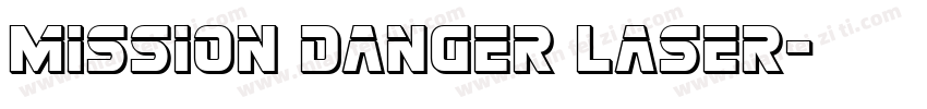 Mission Danger Laser字体转换
